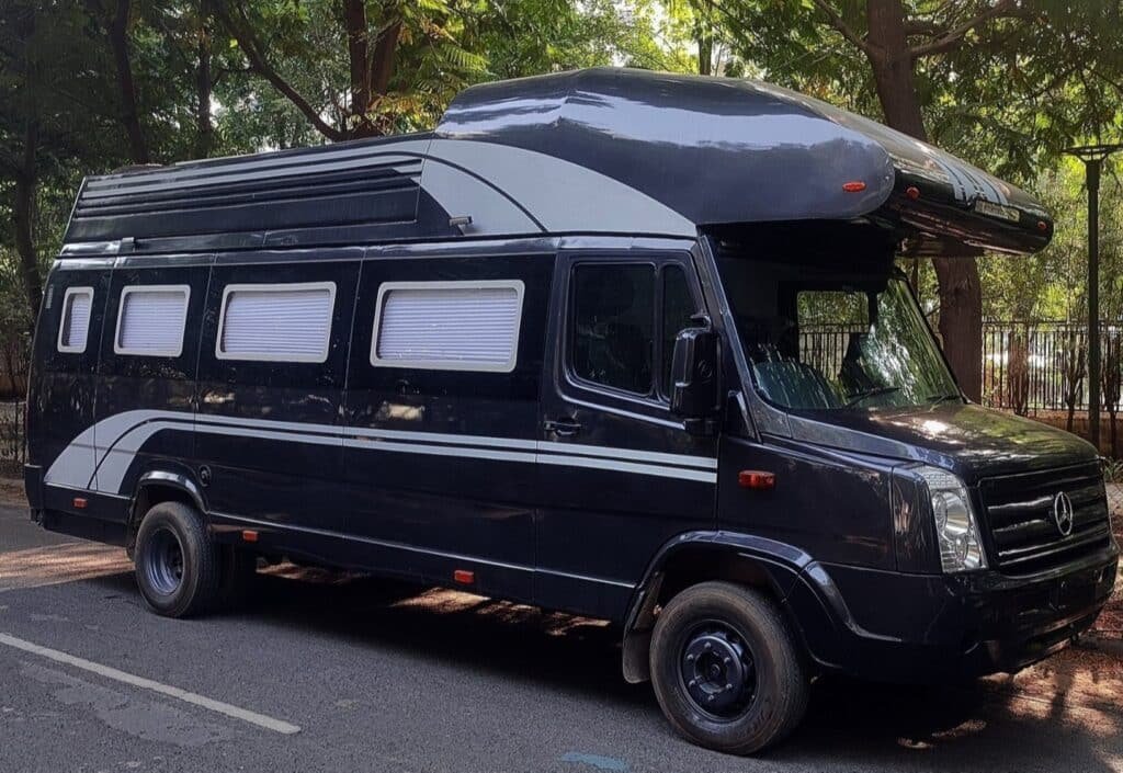 Camper van on force traveller